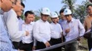 Tập đoàn Dầu khí Việt Nam khảo sát vị trí cụm công trình cho dự án khí Lô B - Ô Môn tại Kiên Giang
