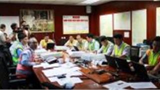 Diễn tập xử lý thông tin ứng cứu sự cố khẩn cấp đường ống khí trên biển