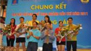 Tổng kết Đại hội TDTT ngành Dầu khí 2011