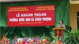 5 tỷ đồng tài trợ xây dựng cơ sở giáo dục, y tế tại Nam Định