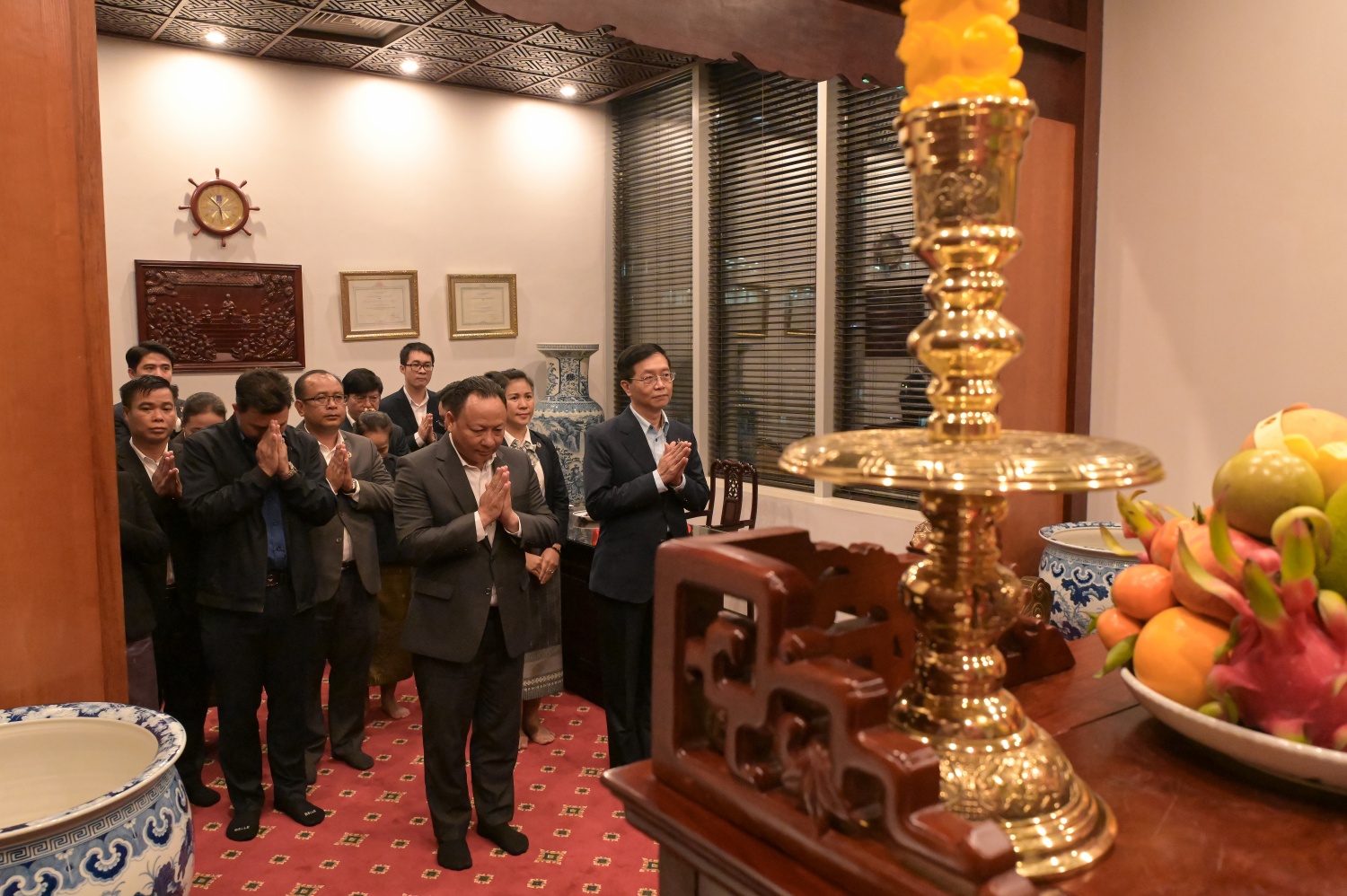 Petrovietnam đón tiếp Đoàn đại biểu Trung ương Đoàn Thanh niên Nhân dân Cách mạng Lào