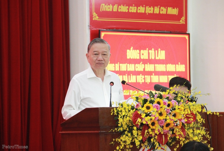 Tổng Bí thư Tô Lâm: Chuẩn bị tốt các điều kiện để khởi động lại Nhà máy điện hạt nhân Ninh Thuận Tổng Bí thư Tô Lâm: Chuẩn bị tốt các điều kiện để khởi động lại Nhà máy điện hạt nhân Ninh Thuận