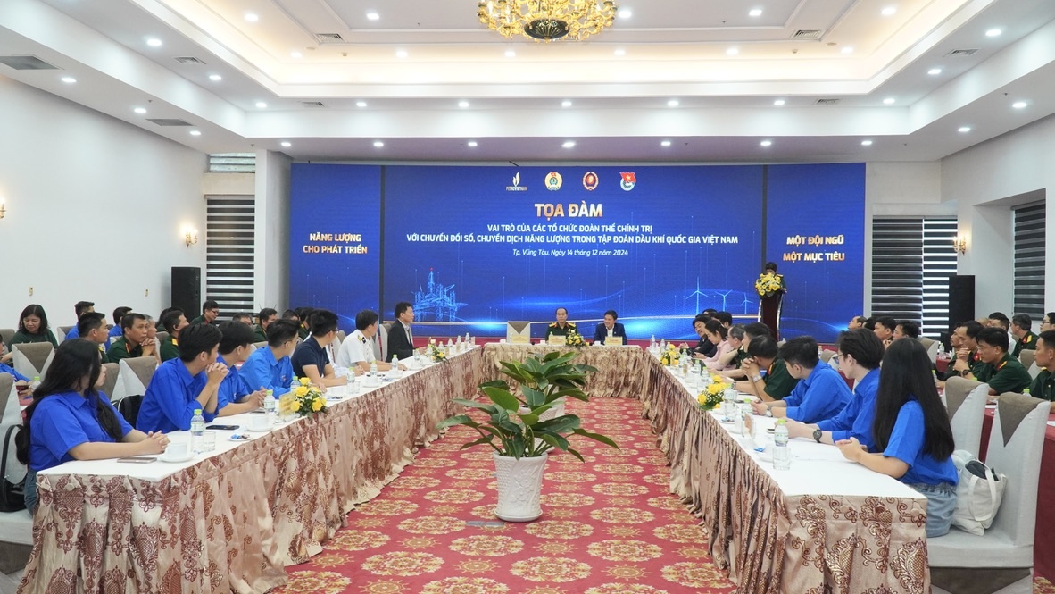Vai trò của các tổ chức đoàn thể Petrovietnam với chuyển đổi số, chuyển dịch năng lượng