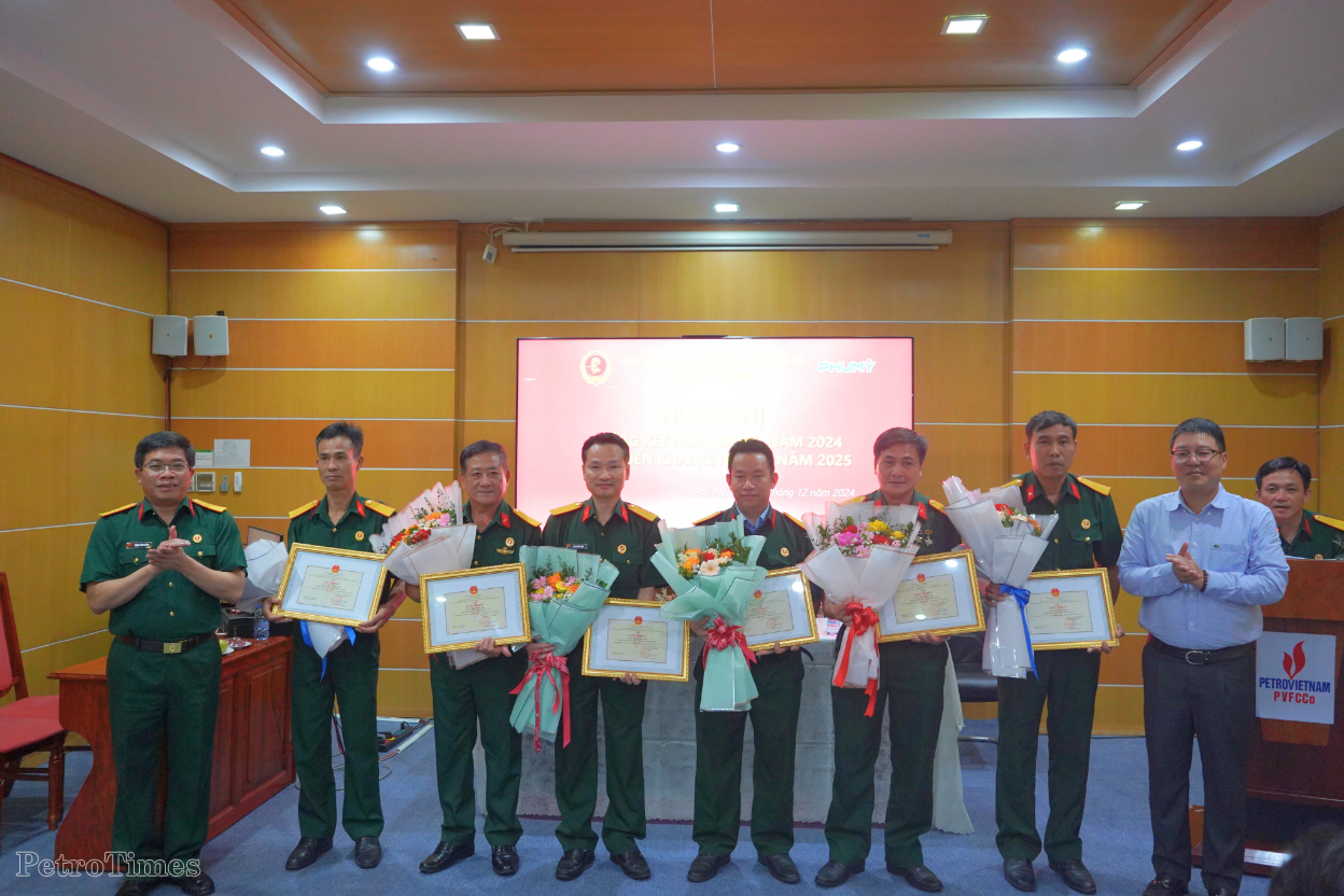 Năm 2024, Hội CCB PVFCCo đạt nhiều thành tích đáng tự hào Hội CCB PVFCCo đạt nhiều thành tích đáng tự hào trong năm 2024