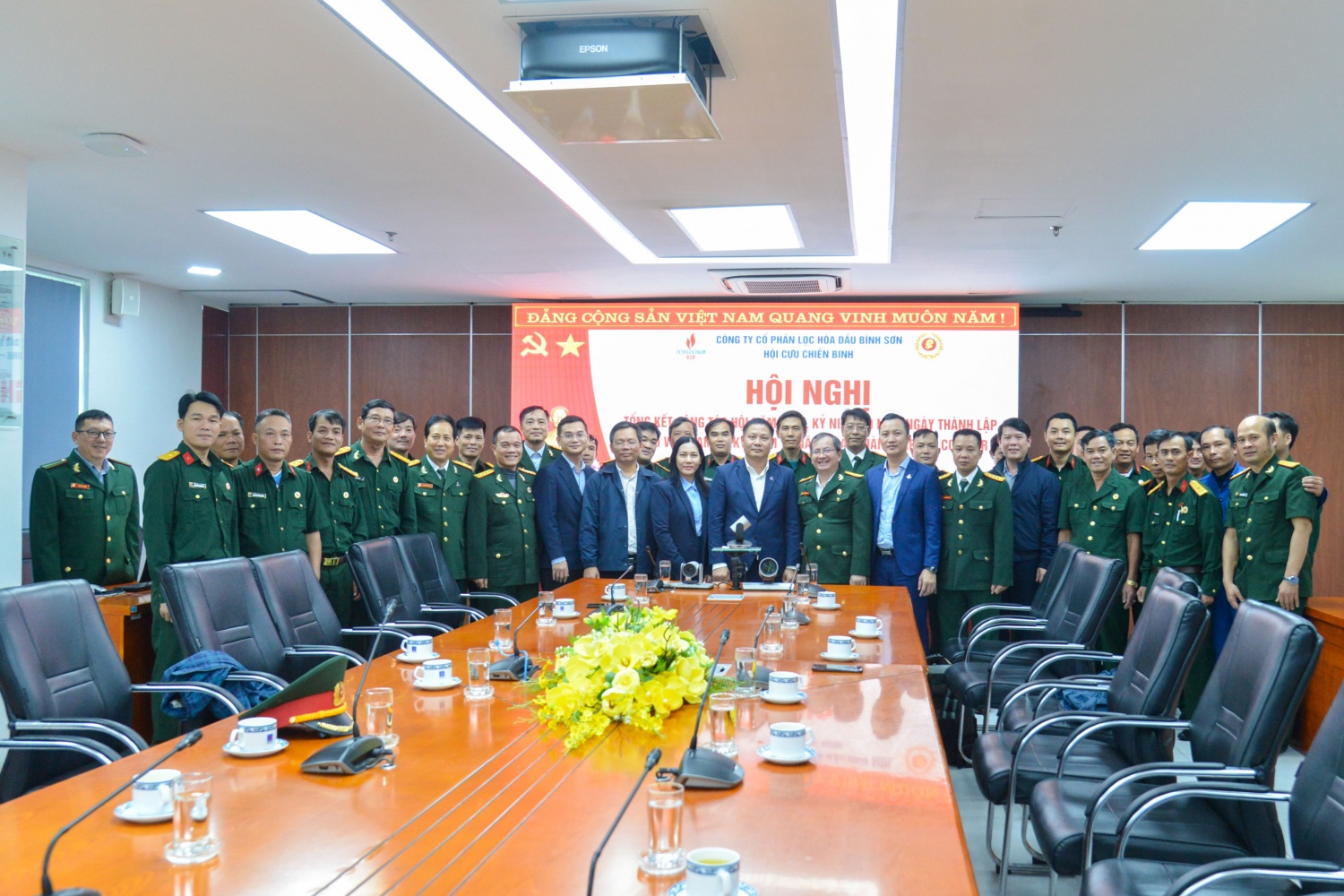 Hội CCB BSR quyết tâm hoàn thành tốt tất cả nhiệm vụ được giao trong năm 2025. Hội CCB BSR quyết tâm hoàn thành tốt tất cả nhiệm vụ được giao trong năm 2025.