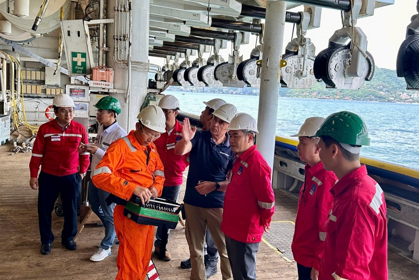 Những bước tiến vững chắc trong Dự án phát triển mỏ khí Lô B