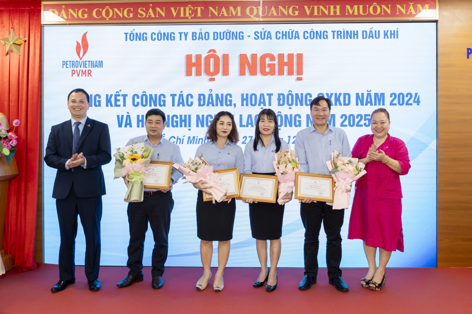 PVMR hoàn thành vượt mức các chỉ tiêu SXKD năm 2024 PVMR hoàn thành vượt mức các chỉ tiêu sản xuất kinh doanh năm 2024