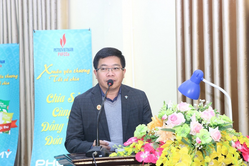 Đồng chí Trịnh Văn Khiêm chia sẻ tại chương trình