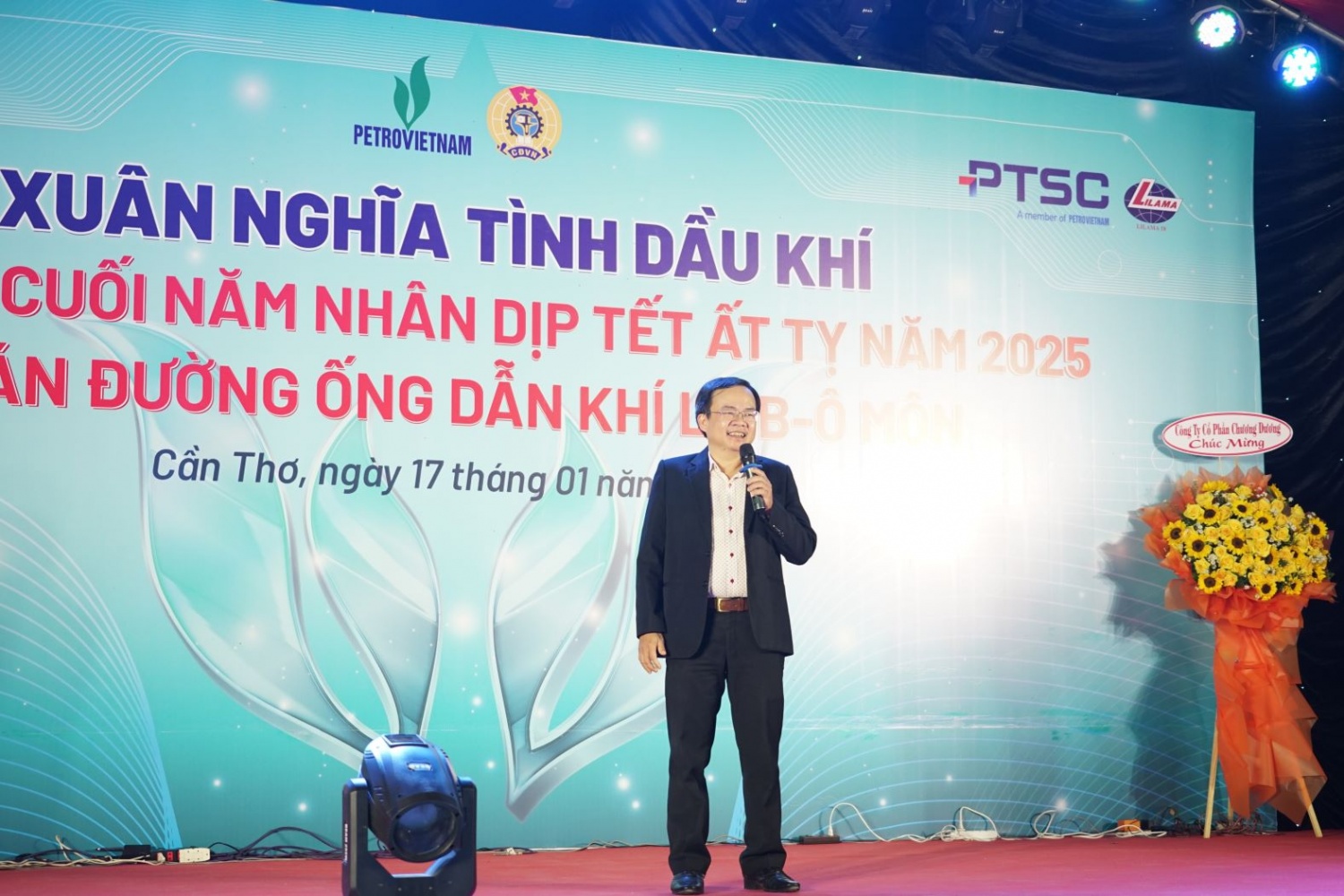 Ấm áp “Xuân nghĩa tình Dầu khí” tại Dự án Đường ống dẫn khí Lô B-Ô Môn
