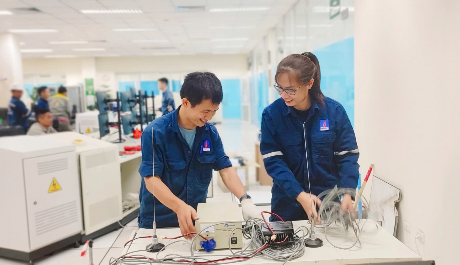 [CHÙM ẢNH] Tuổi trẻ dầu khí đón Xuân trên những công trình