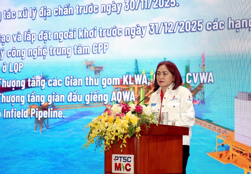 Dự án Phát triển Mỏ khí Lô B phát động thi đua giai đoạn 2 năm 2025 Dự án Phát triển Mỏ khí Lô B phát động thi đua giai đoạn 2 năm 2025
