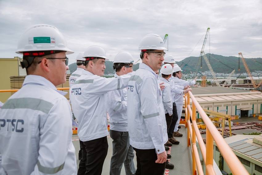 PTSC đón đoàn đối tác quốc tế tham quan Trung tâm Công nghiệp Năng lượng & Hậu cần Kỹ thuật PTSC đón đối tác quốc tế thăm Trung tâm Công nghiệp năng lượng và hậu cần kỹ thuật