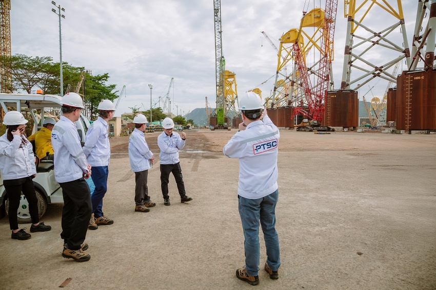 PTSC đón đoàn đối tác quốc tế tham quan Trung tâm Công nghiệp Năng lượng & Hậu cần Kỹ thuật PTSC đón đối tác quốc tế thăm Trung tâm Công nghiệp năng lượng và hậu cần kỹ thuật