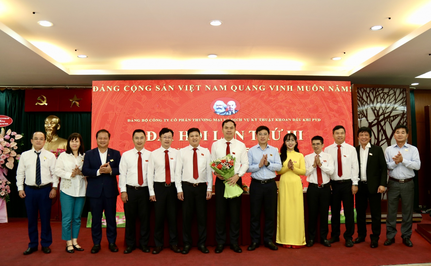 PV Drilling chỉ đạo tổ chức thành công Đại hội điểm Đảng bộ cơ sở PVD Tech lần thứ III