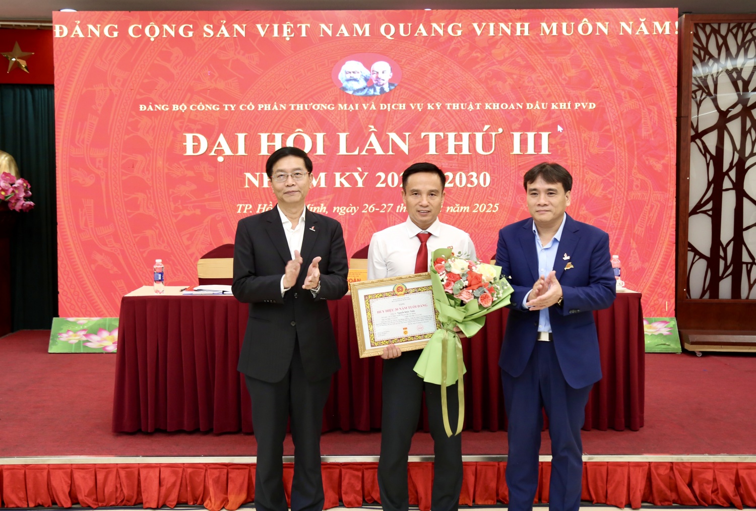 PV Drilling chỉ đạo tổ chức thành công Đại hội điểm Đảng bộ cơ sở PVD Tech lần thứ III