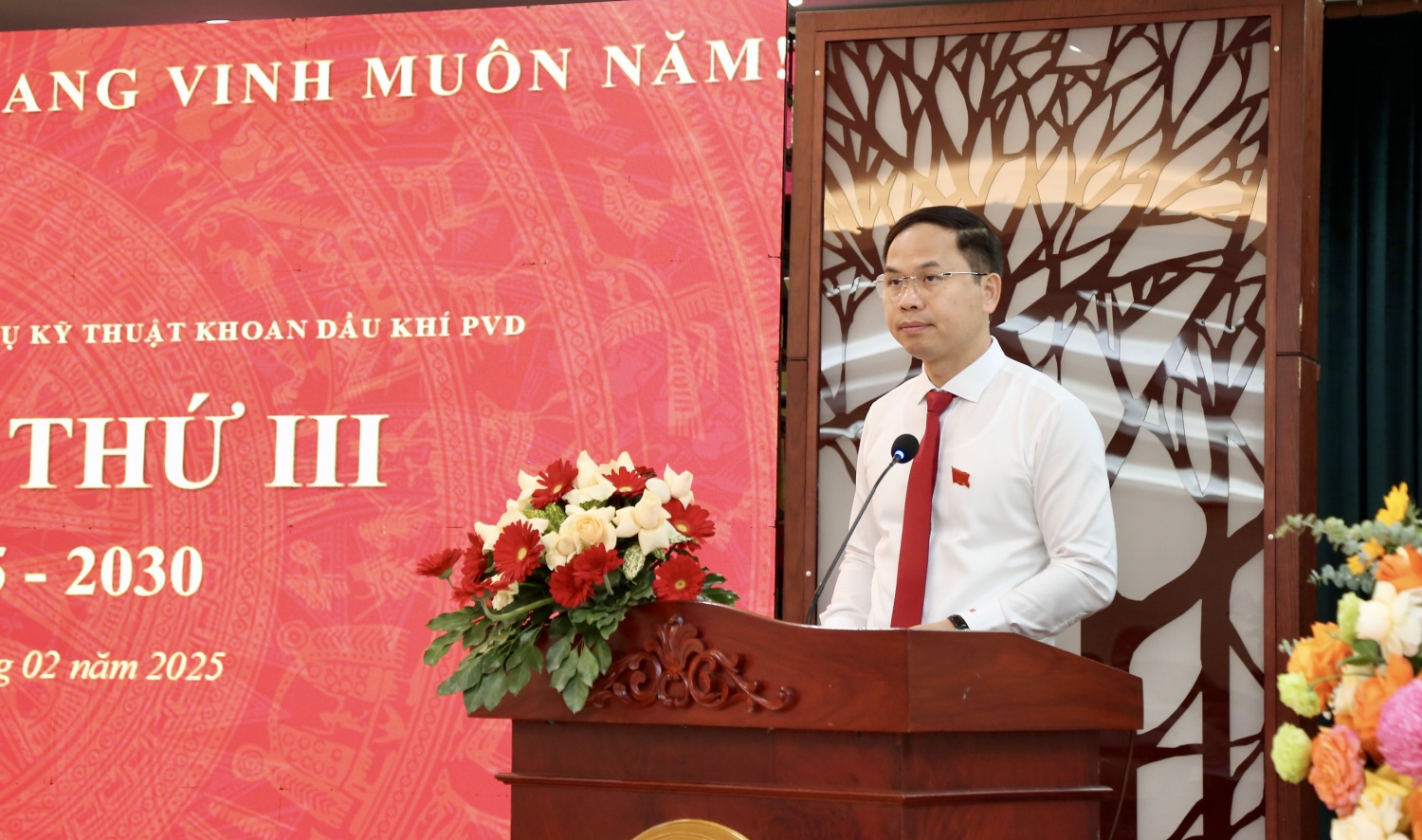 PV Drilling chỉ đạo tổ chức thành công Đại hội điểm Đảng bộ cơ sở PVD Tech lần thứ III