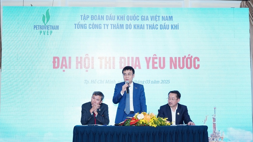 “Tiến độ là tiên quyết - Chất lượng là nền tảng - Hiệu quả là cốt lõi - Để PVEP tăng trưởng, phát triển trở thành tổ chức tin cậy”