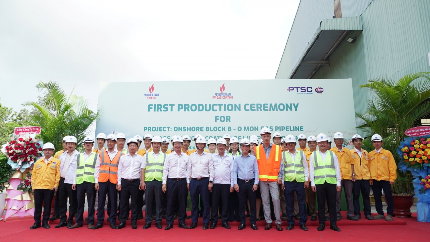 Khởi công bọc ống cho Dự án Đường ống dẫn khí Lô B - Ô Môn Dấu mốc mới của Dự án Đường ống dẫn khí Lô B - Ô Môn