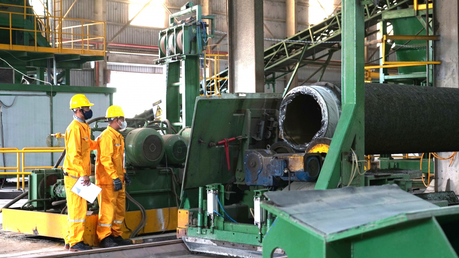 Khởi công bọc ống cho Dự án Đường ống dẫn khí Lô B - Ô Môn Dấu mốc mới của Dự án Đường ống dẫn khí Lô B - Ô Môn