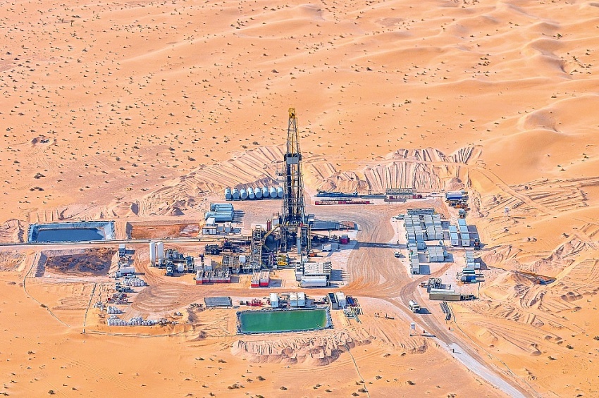 PV DRILLING 11 Land Rig in the Sahara Desert (Archive Photo)