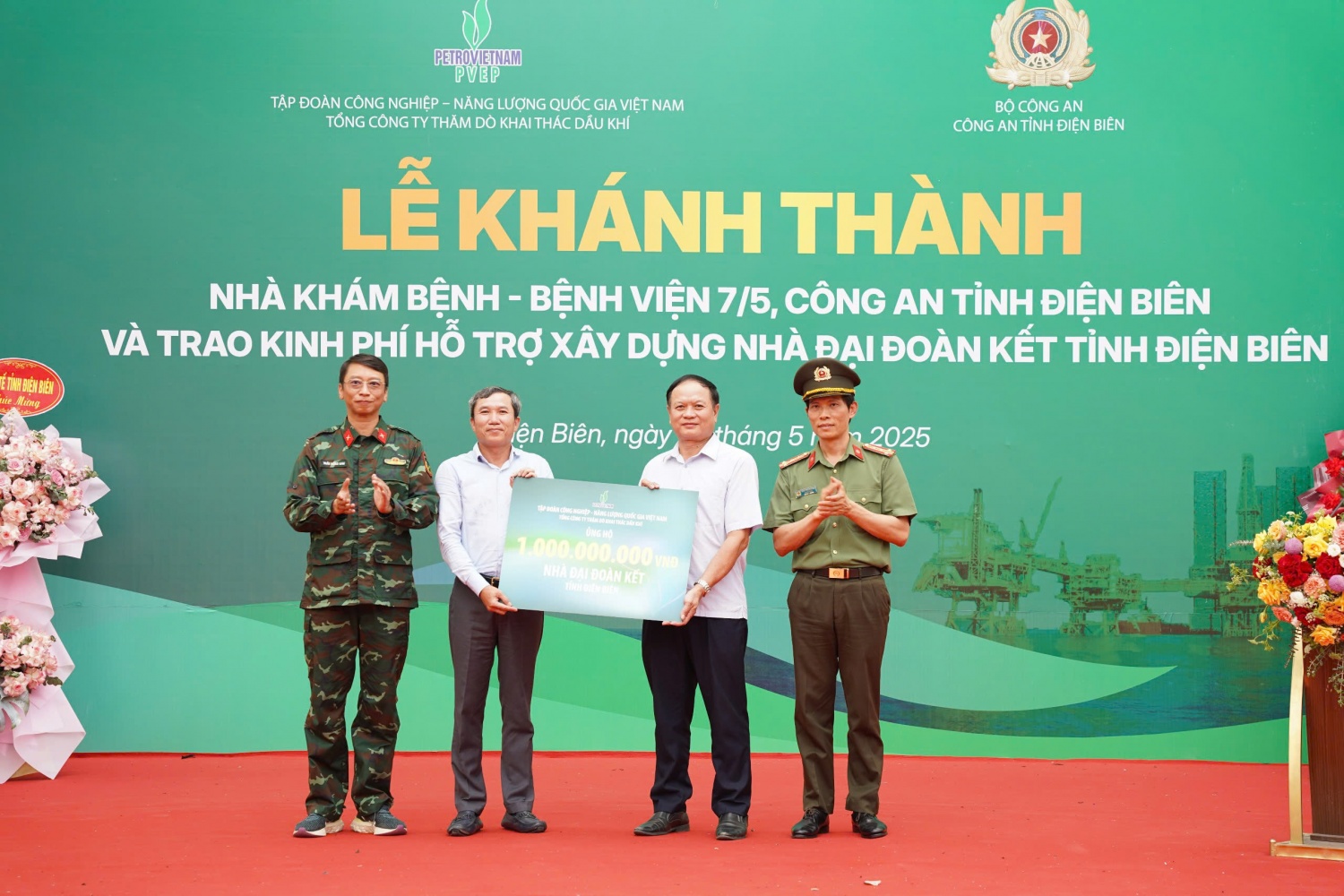 Petrovietnam/PVEP đồng hành vì sức khỏe nhân dân tỉnh Điện Biên”