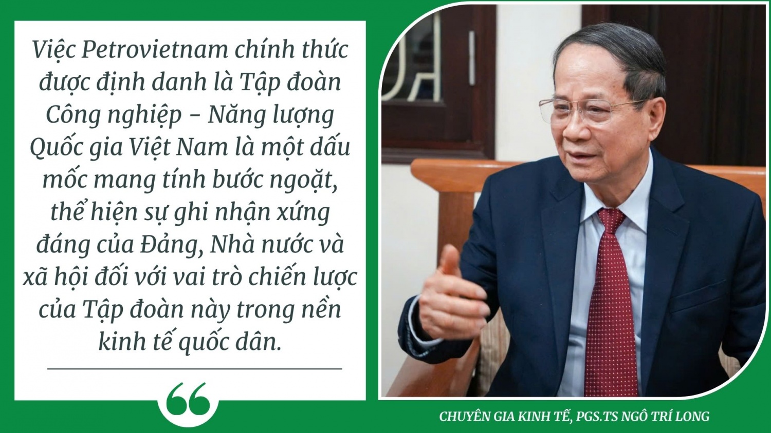 Tập đoàn Công nghiệp - Năng lượng Quốc gia Việt Nam khẳng định vai trò “xương sống” trong đảm bảo an ninh năng lượng”