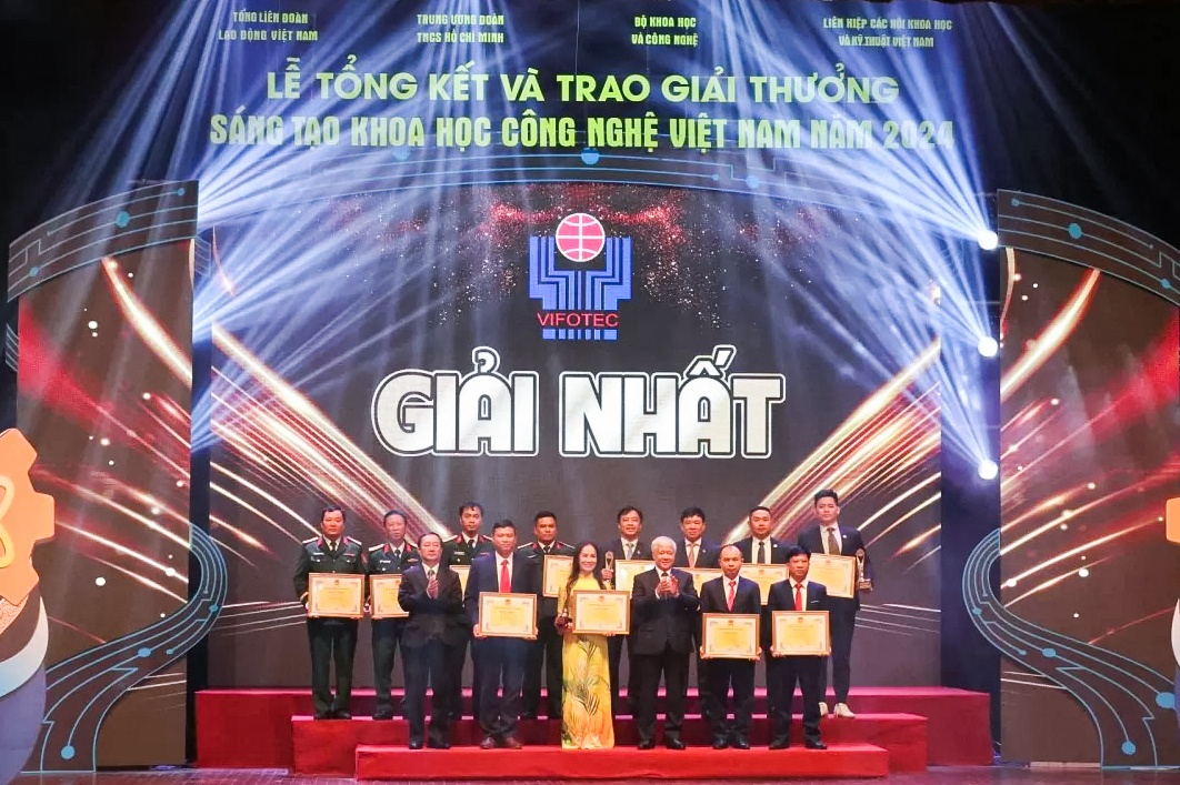 Công trình của Petrovietnam đạt giải Nhất VIFOTEC năm 2024”