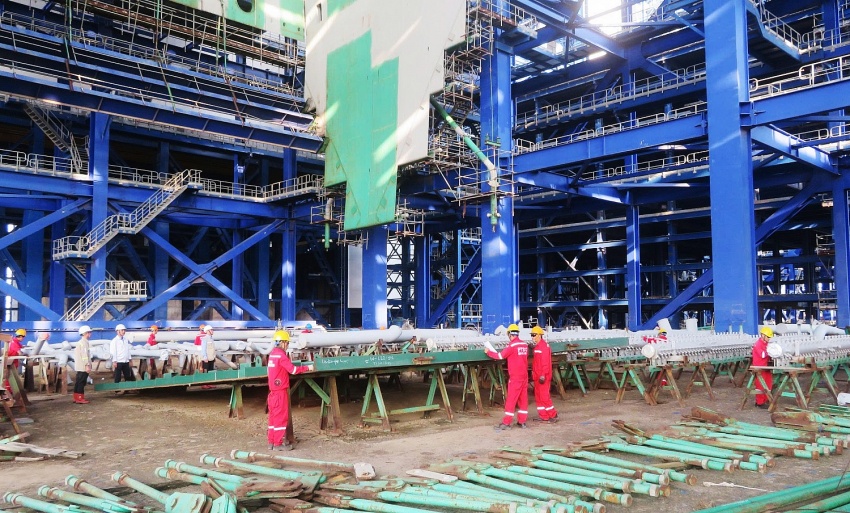 Dự án NMNĐ Long Phú 1: Tăng tốc lắp đặt lò hơi, hướng tới phát điện vào năm 2027”