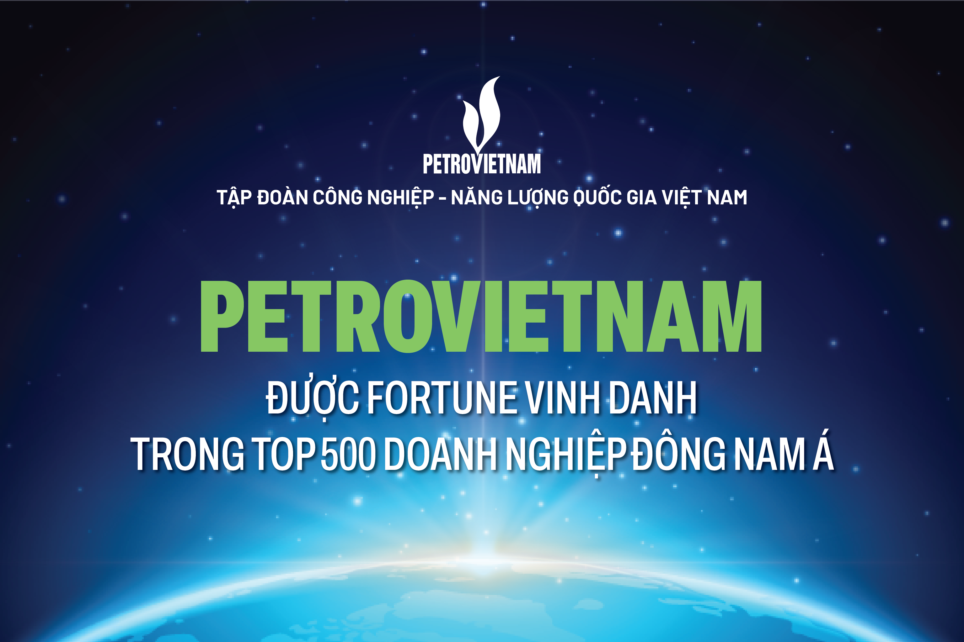 Petrovietnam đứng vị trí 11 trong Bảng xếp hạng doanh nghiệp lớn nhất Đông Nam Á Fortune 500 SEA 2025”