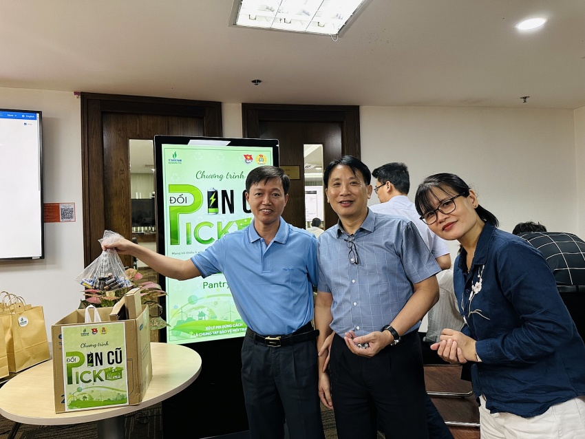 “Đổi pin cũ, pick túi mù” - BIENDONG POC chung tay bảo vệ môi trường”