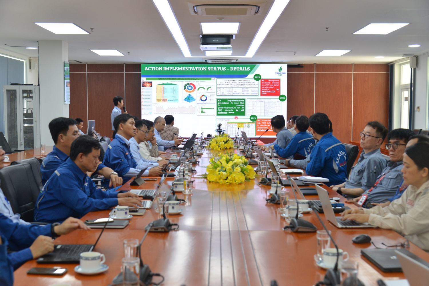 BSR đẩy mạnh kiểm soát rủi ro và số hóa quy trình quản lý an toàn công nghệ”