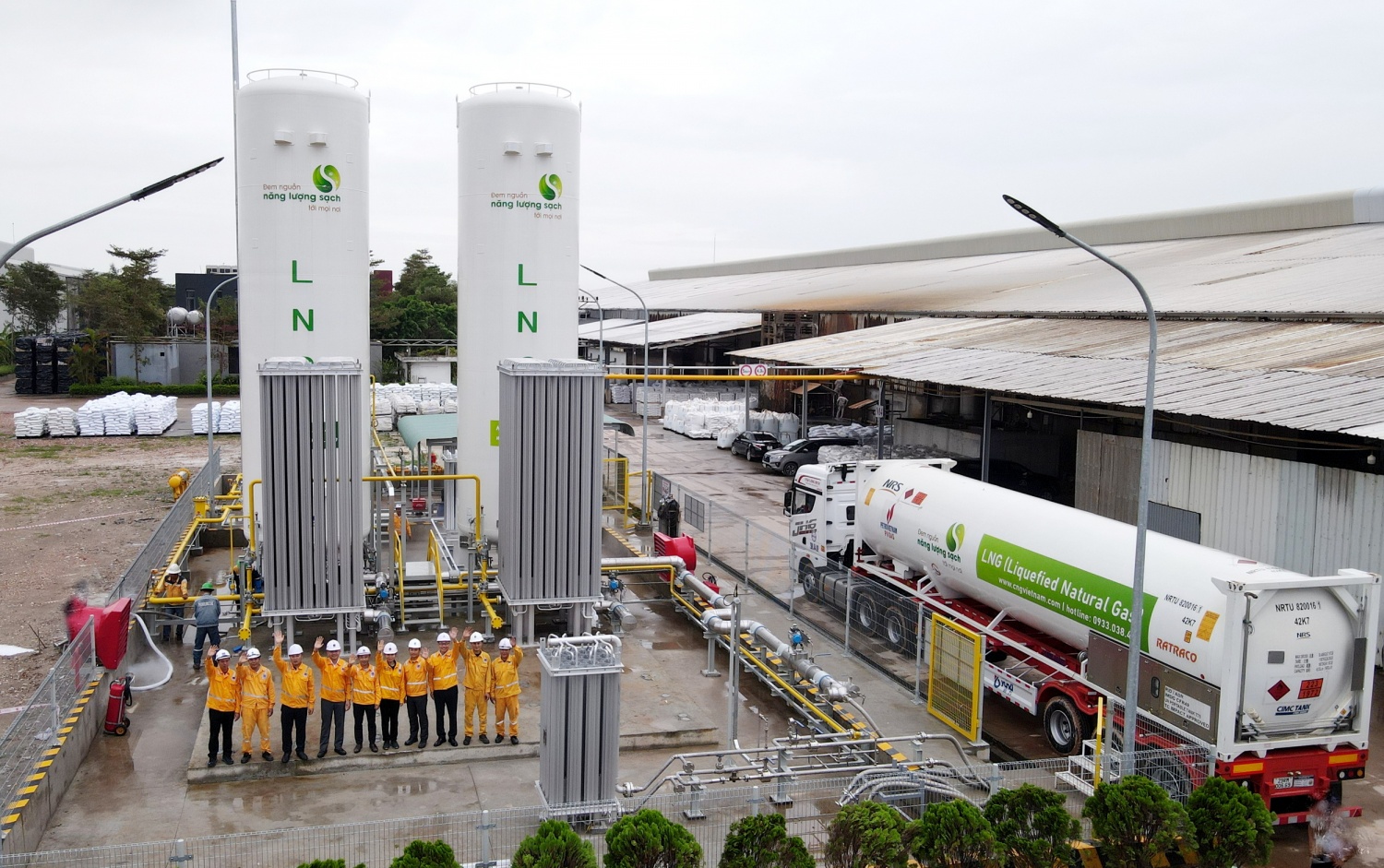 Cung cấp khí cho sản xuất công nghiệp