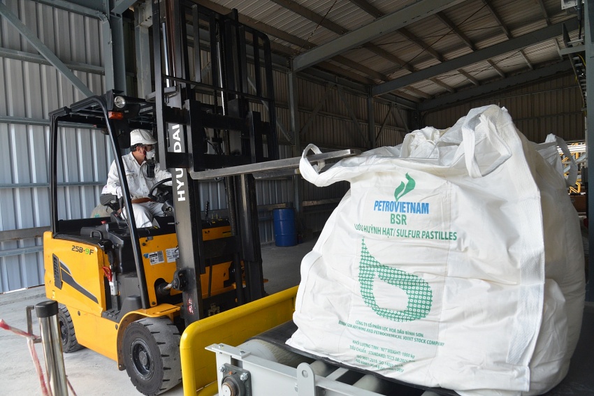 BSR successfully produces new product: Sulfur Pastilles