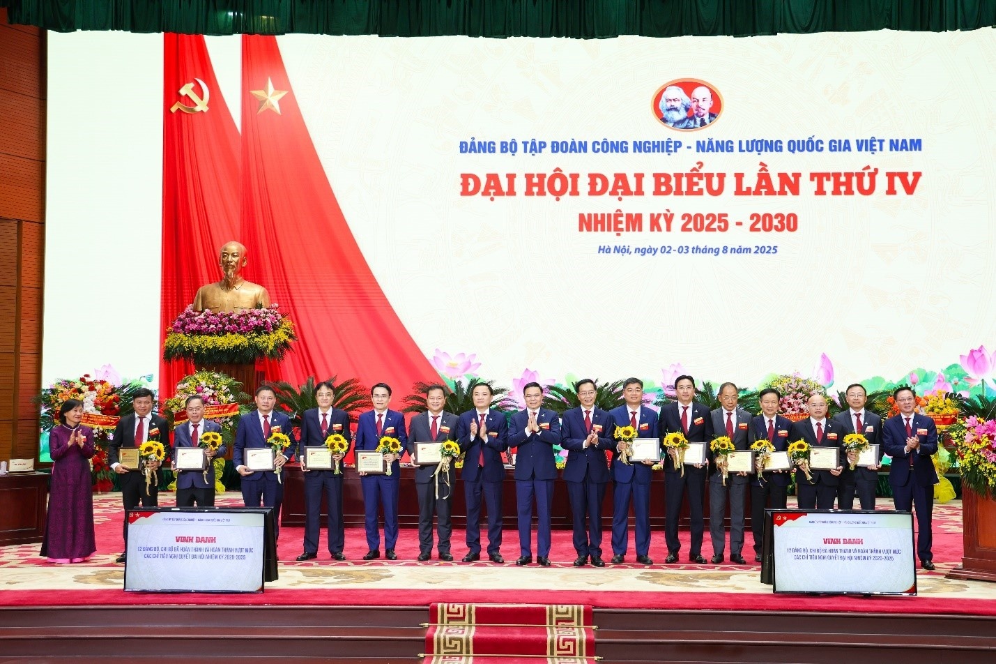 Đảng bộ Vietsovpetro được vinh danh tại Đại hội đại biểu Đảng bộ Petrovietnam lần thứ IV, nhiệm kỳ 2025-2030”