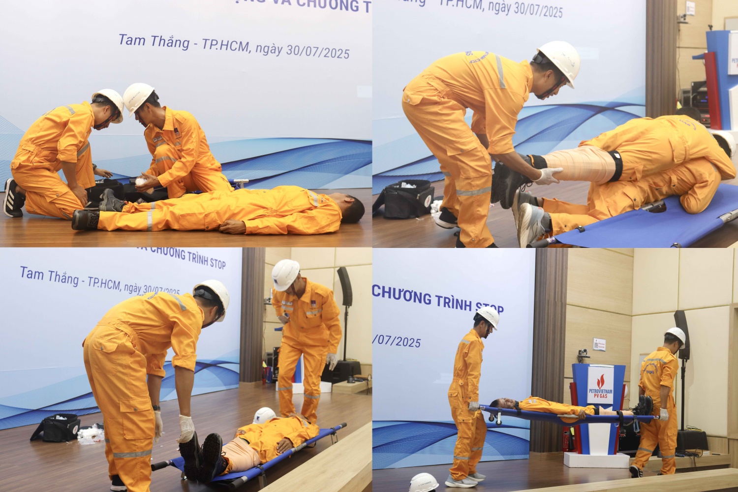PV GAS SERVICES tổ chức cuộc thi kiến thức an toàn lao động”