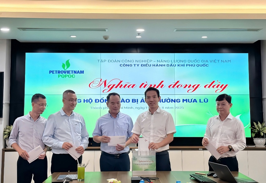 PQPOC chung tay hướng về đồng bào các tỉnh phía Bắc chịu ảnh hưởng bởi mưa lũ”