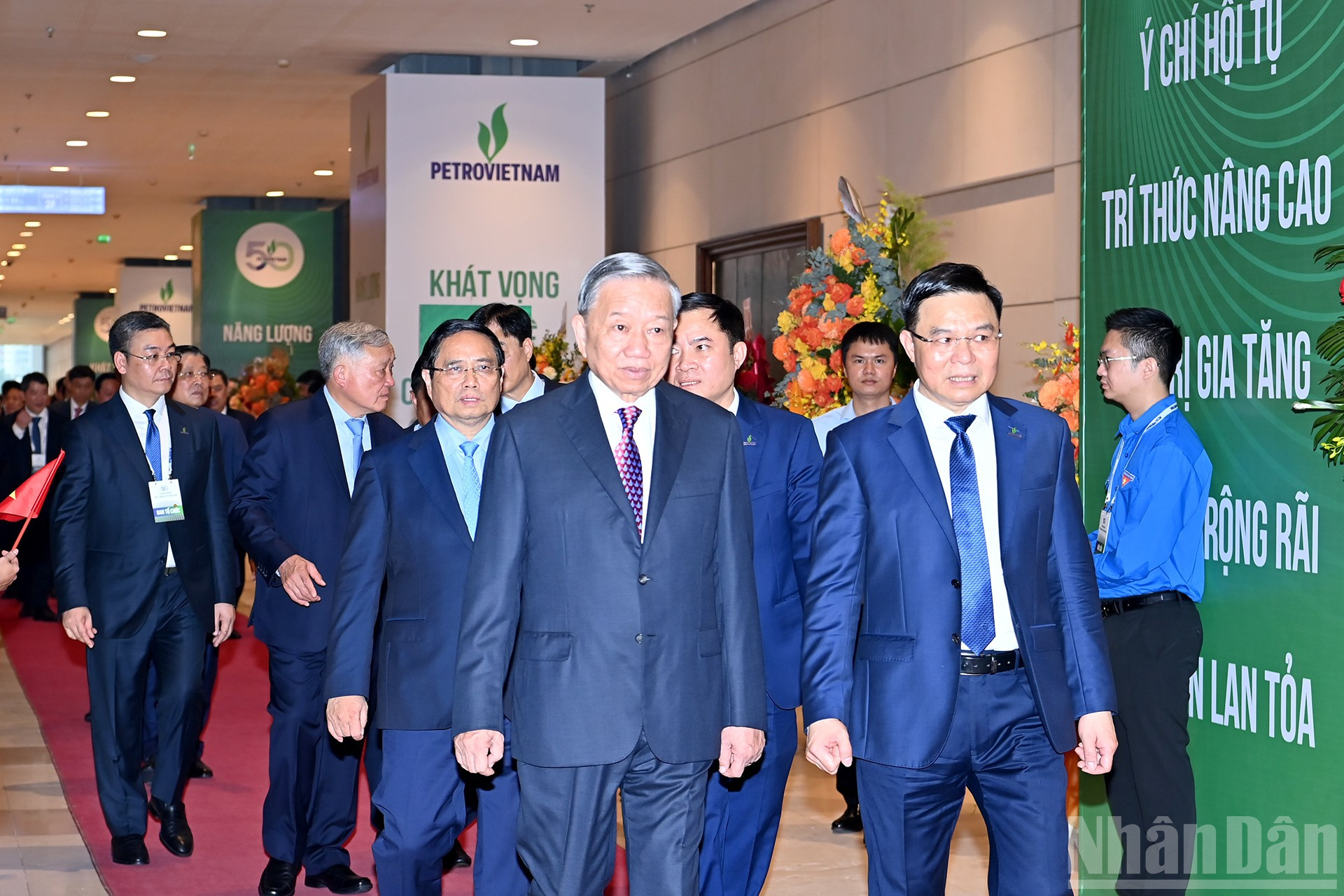 Tổng Bí thư Tô Lâm dự Lễ kỷ niệm 50 năm Ngày thành lập Tập đoàn Công nghiệp - Năng lượng quốc gia Việt Nam”