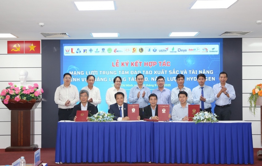 PVU ký kết thỏa thuận hợp tác đa phương về đào tạo, nghiên cứu trong lĩnh vực năng lượng tái tạo, hydrogen”