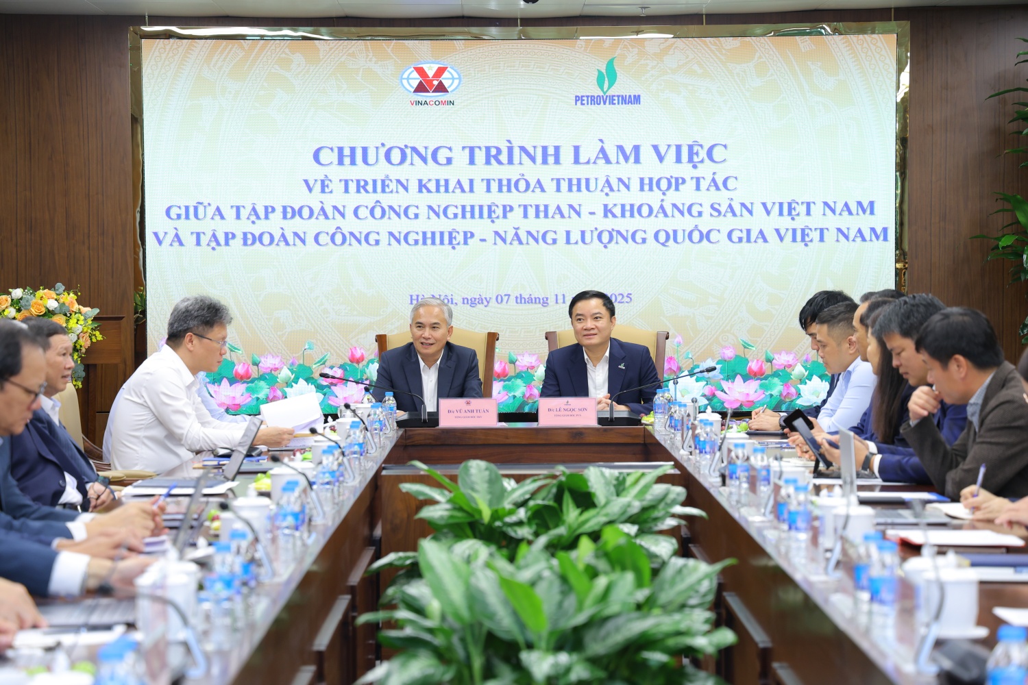 Petrovietnam và TKV thúc đẩy tiến độ triển khai hợp tác toàn diện”