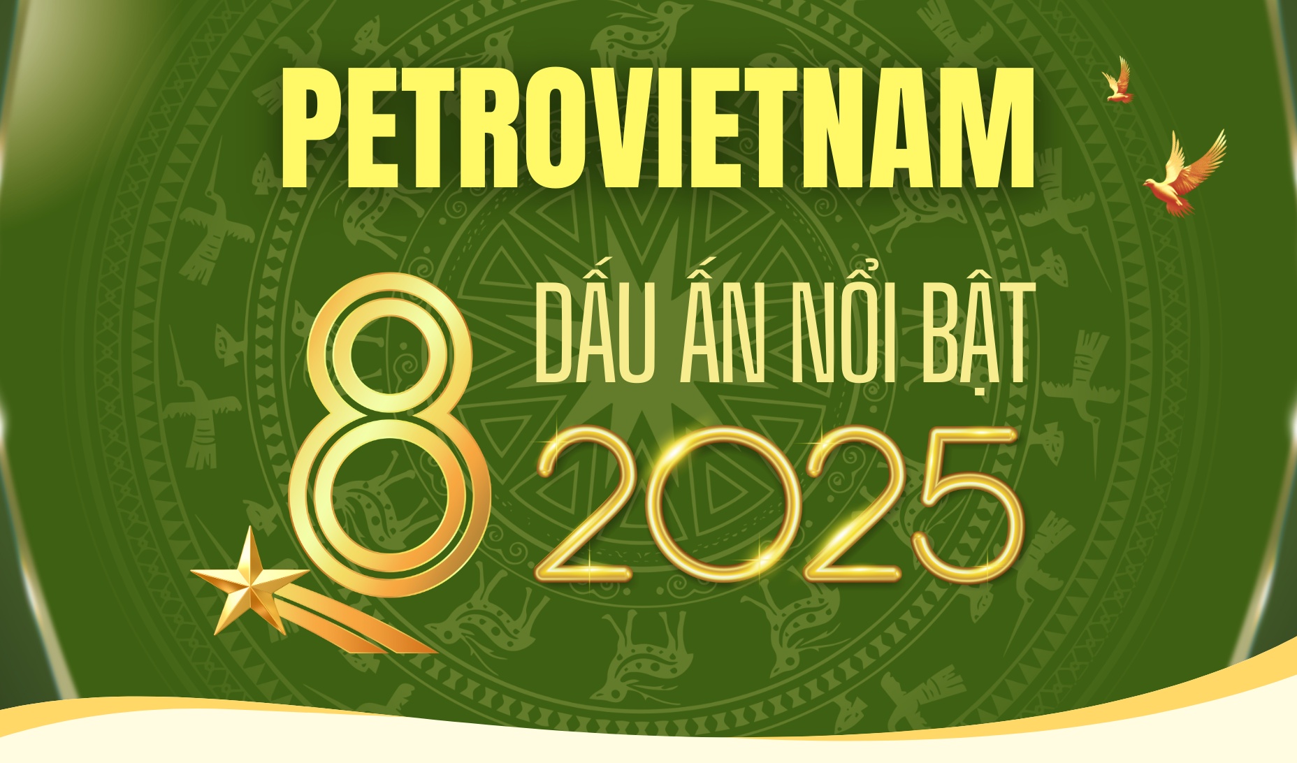 [Infographic] Petrovietnam - 8 Dấu ấn nổi bật năm 2025