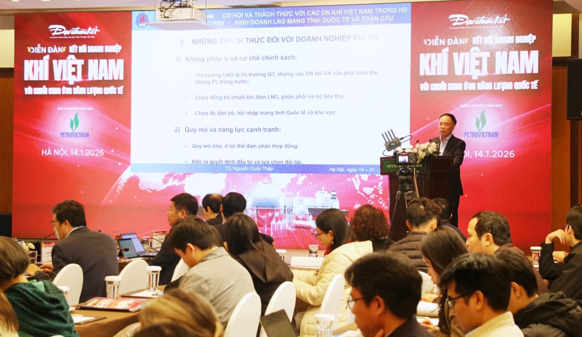 TS. Nguyễn Quốc Thập: Cần sớm hoàn thiện khung pháp lý cho thị trường LNG mang tính quốc tế