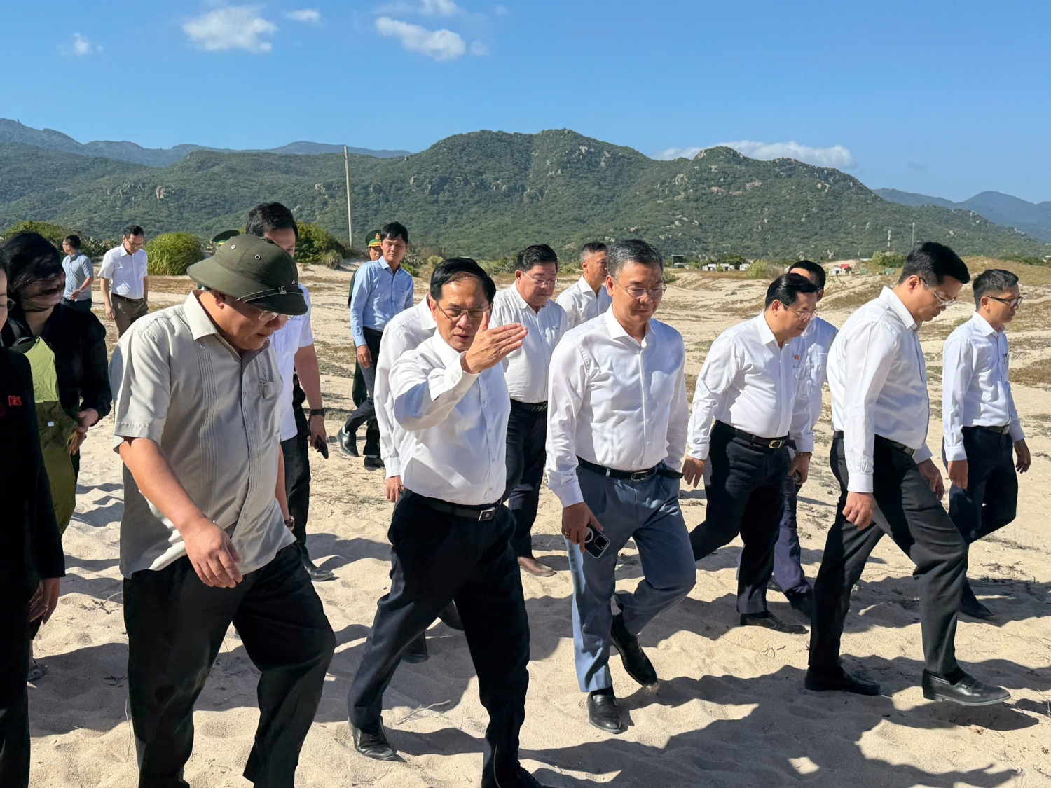 Petrovietnam phối hợp chặt chẽ trong giải phóng mặt bằng dự án điện hạt nhân Ninh Thuận 2”