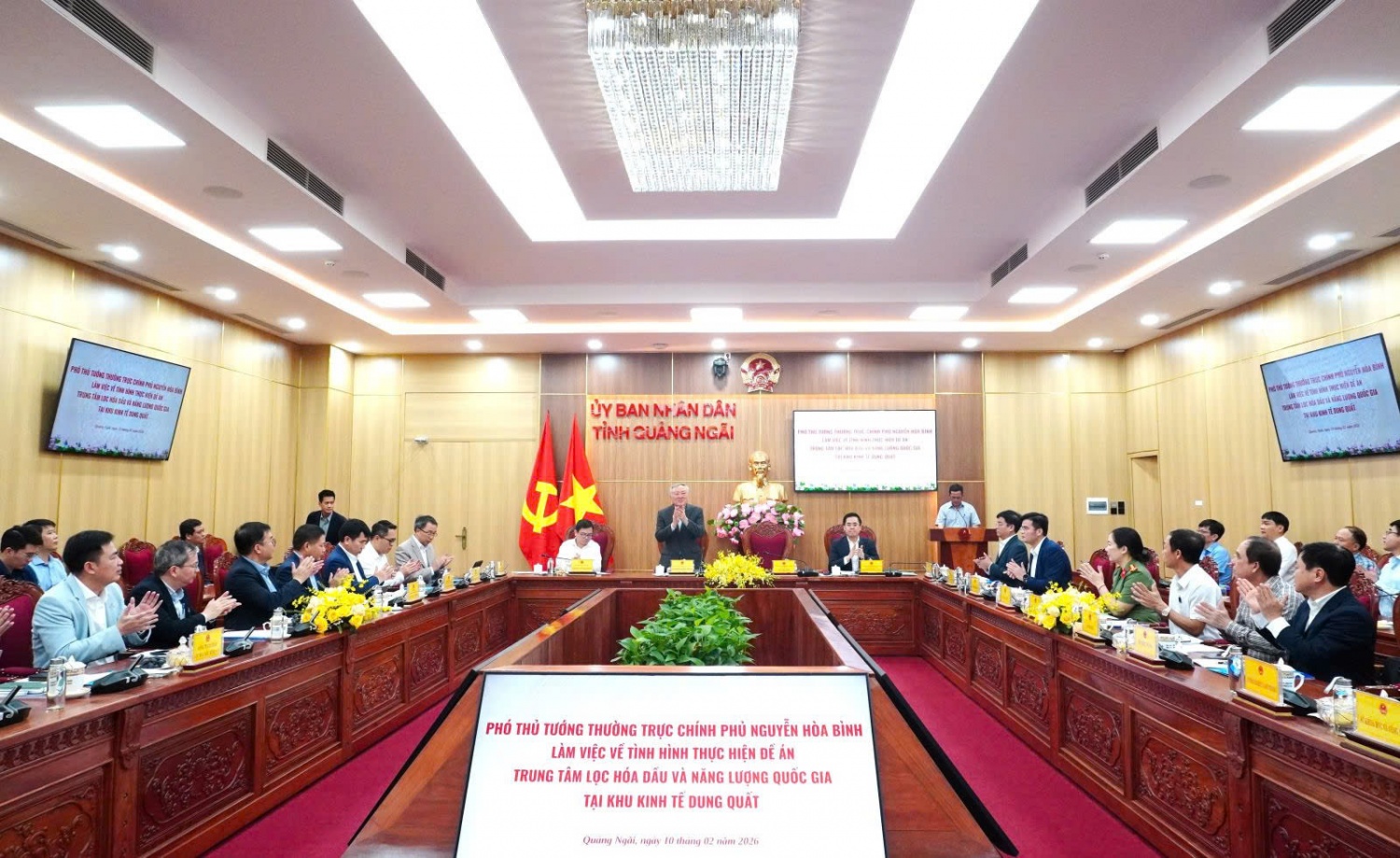 Petrovietnam giữ vai trò “đầu tàu” hình thành Trung tâm lọc hóa dầu và năng lượng Quốc gia tại Dung Quất