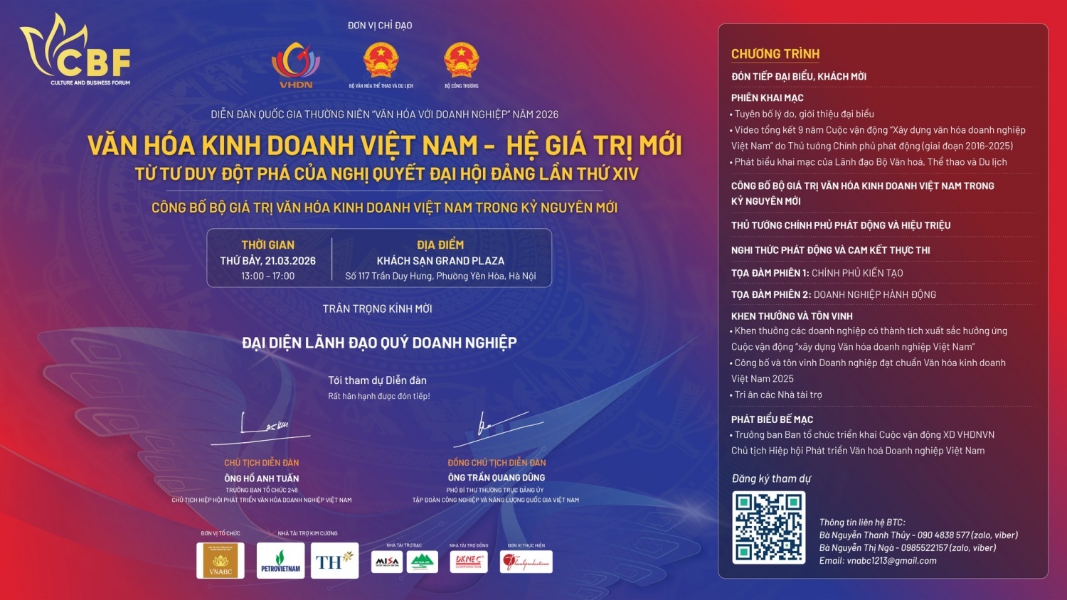 Để Petrovietnam trở thành biểu tượng lan toả cho văn hoá kinh doanh Việt Nam