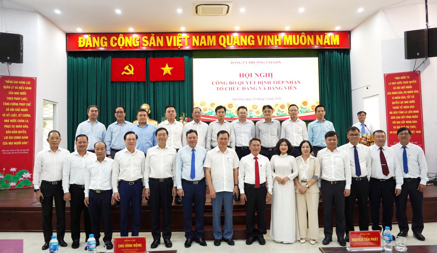 Gần 5.000 đảng viên Đảng bộ Petrovietnam về Đảng bộ phường Sài Gòn