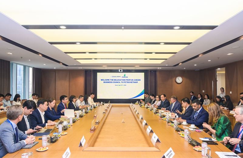 Petrovietnam thúc đẩy hợp tác với doanh nghiệp Hoa Kỳ, góp phần bảo đảm an ninh năng lượng, phát triển bền vững