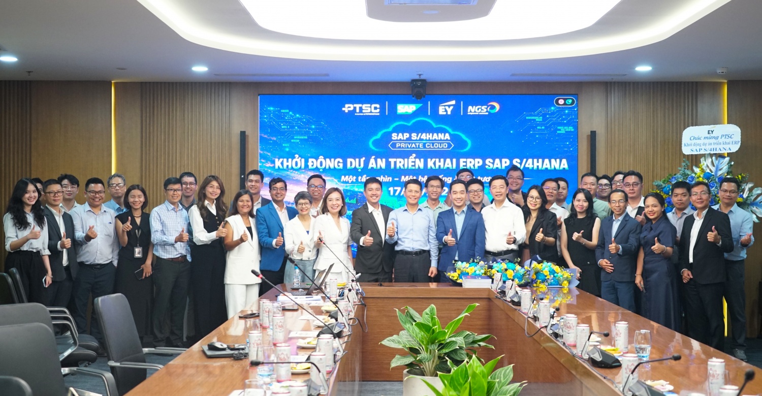 PTSC khởi động Dự án triển khai Hệ thống ERP SAP S/4HANA”