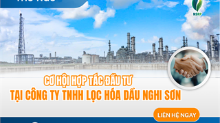 Cơ hội hợp tác đầu tư dự án ”Phân xưởng thu hồi khí Hydro và sản xuất Oxy già công nghiệp (H₂O₂)” của NSRP