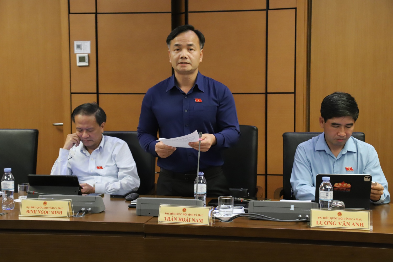 Đại biểu Trần Hoài Nam (Đoàn ĐBQH tỉnh Cà Mau)