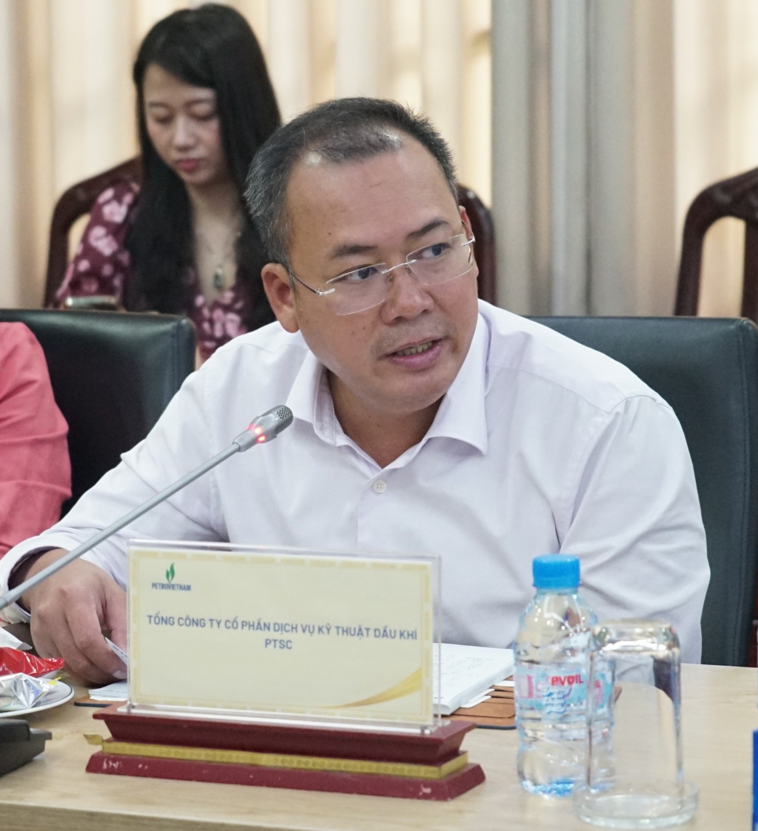 Ông Trần Hoài Nam, Phó Tổng Giám đốc Tổng công ty Cổ phần Dịch vụ Kỹ thuật Dầu khí Việt Nam